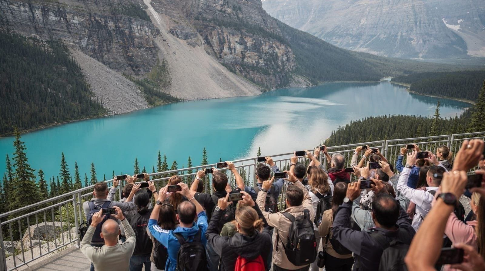 Was vier Millionen Besucher im Jahr in Banff bedeuten