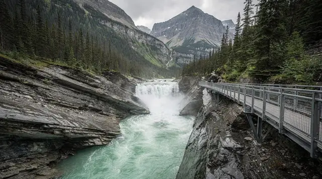 Canyons waterfalls
