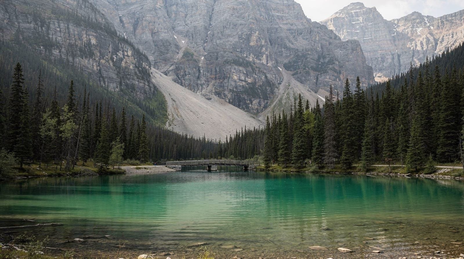 Emerald Lake: Yoho's biggest lake, open year-round by car