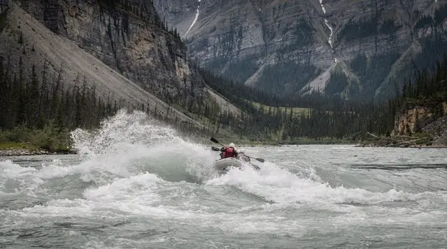 Kicking horse river
