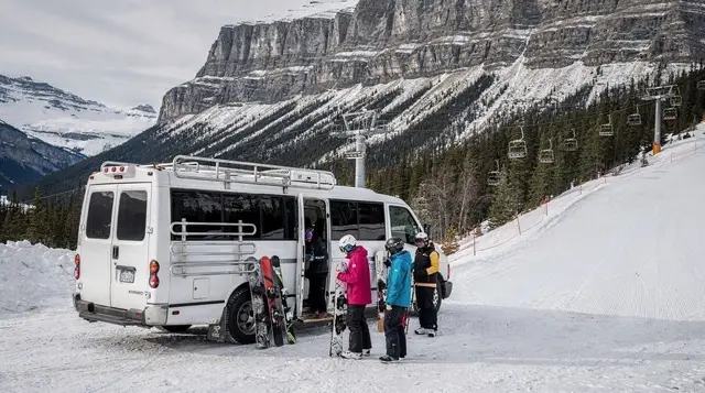 Banff ski shuttle guide: getting to Sunshine, Lake Louise and Norquay