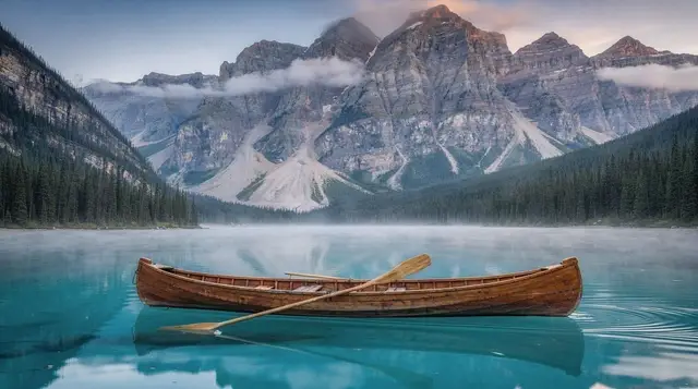 Canoeing and kayaking near Banff: where the calm water actually is