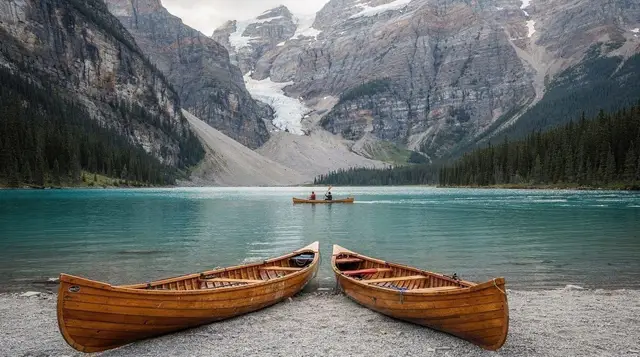 Canoeing Lake Louise and Moraine Lake: what the rental actually costs