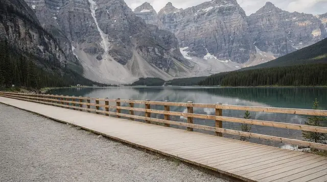 The easiest trails around Banff for strollers and limited mobility