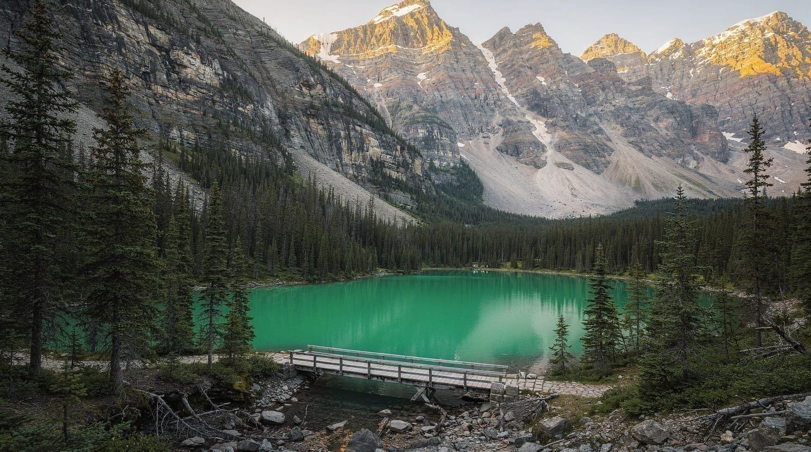 Emerald Lake: Yoho's largest lake, a short drive from Banff