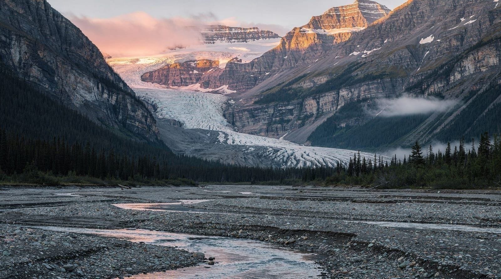 Why the Rockies' glaciers are retreating, explained through Athabasca