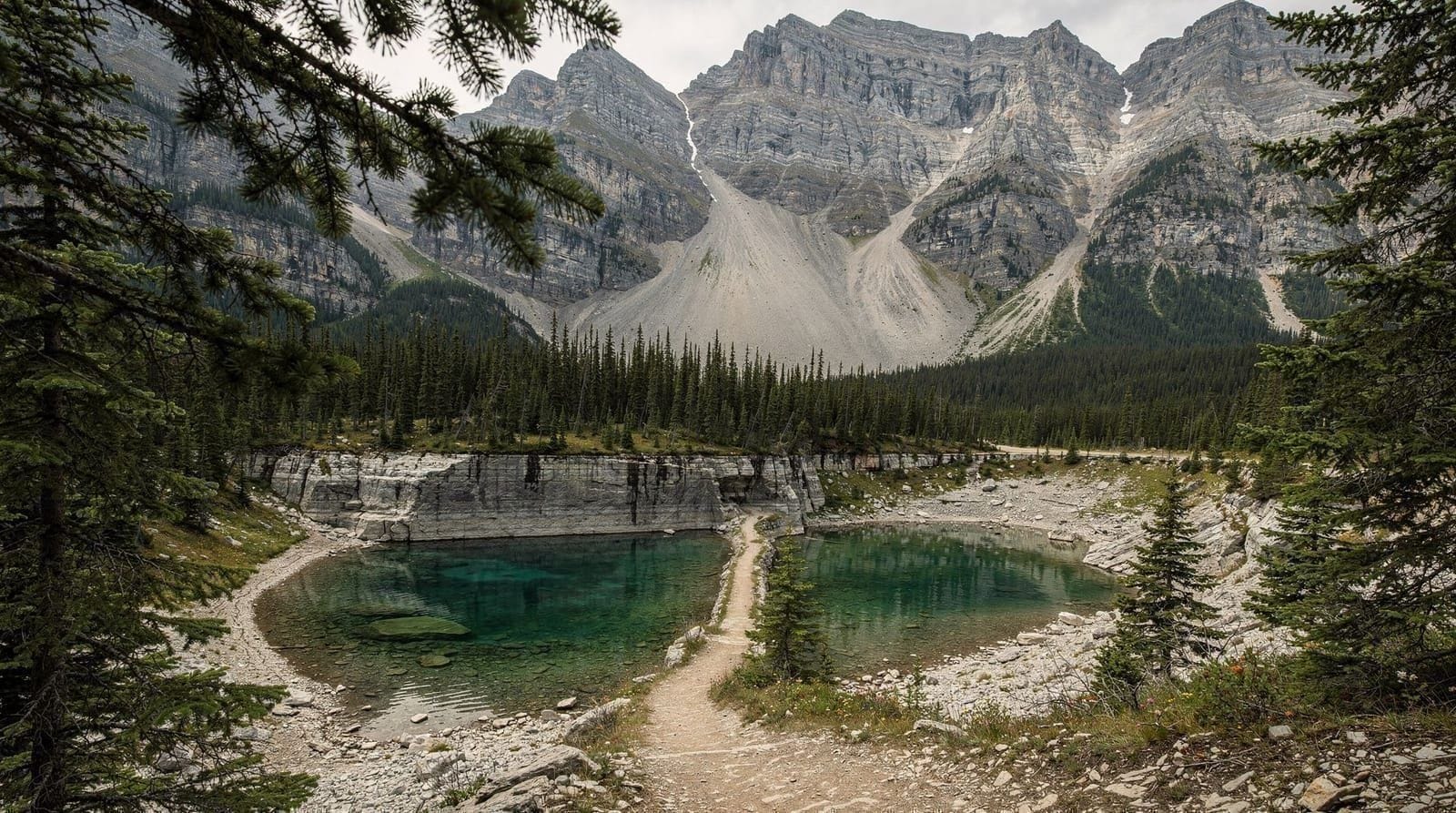 Grassi Lakes: the short hike to two turquoise pools above Canmore