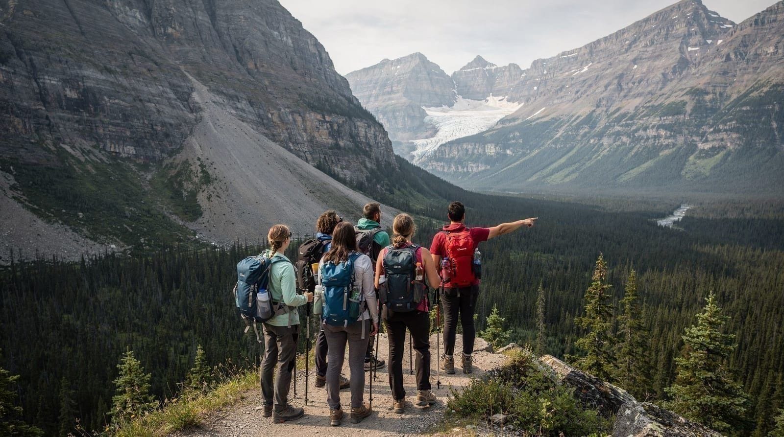 What guided hiking adds in Banff