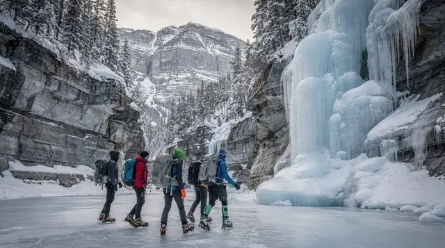 Johnston Canyon and Maligne Canyon ice walks