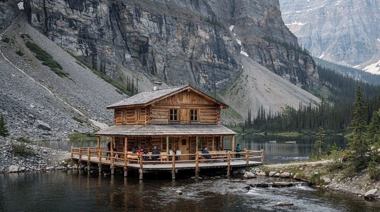 The Lake Agnes Tea House hike from Lake Louise