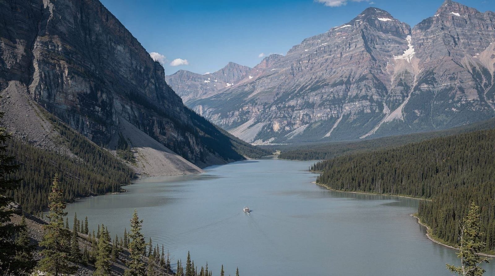 Lake Minnewanka boat tour: Banff's biggest lake, minutes from town