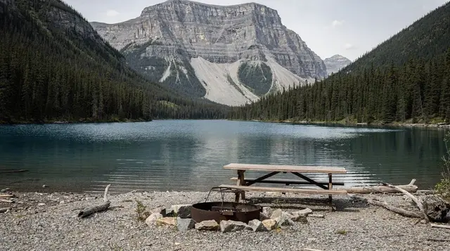 Two Jack Lake: Banff's quiet picnic and swimming spot