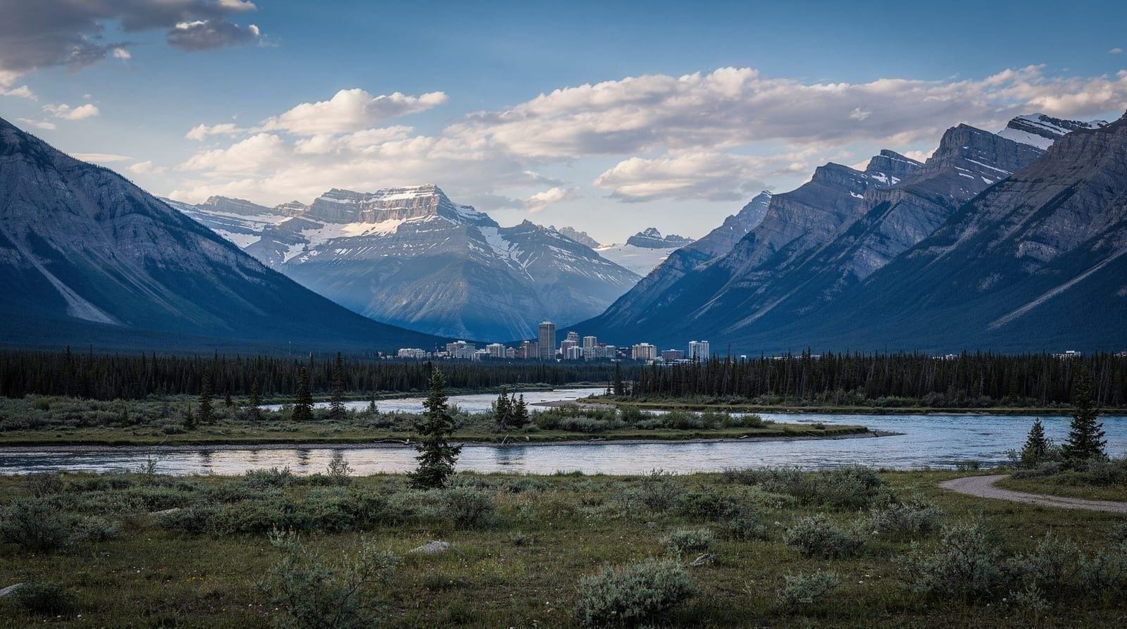 Banff sem carro: 3 dias a partir de Calgary